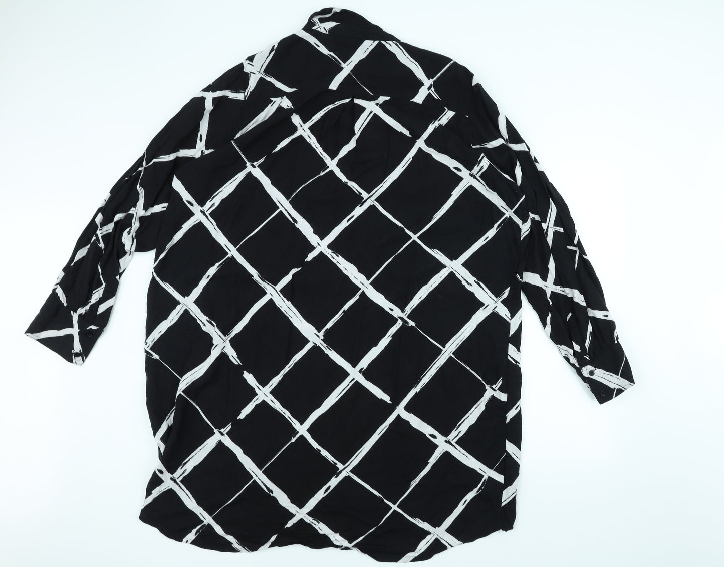 Capsule Mens Black    Dress Shirt Size S