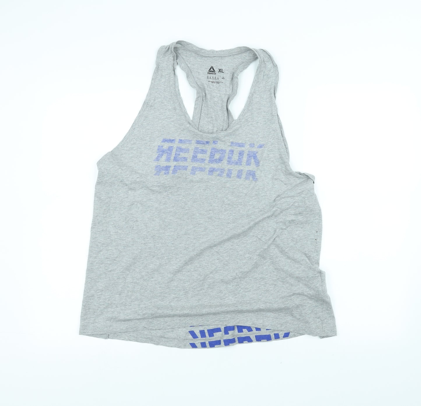 Reebok Mens Grey    T-Shirt Size XL