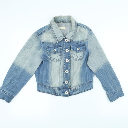New Look Womens Blue  Denim Jacket  Size 10