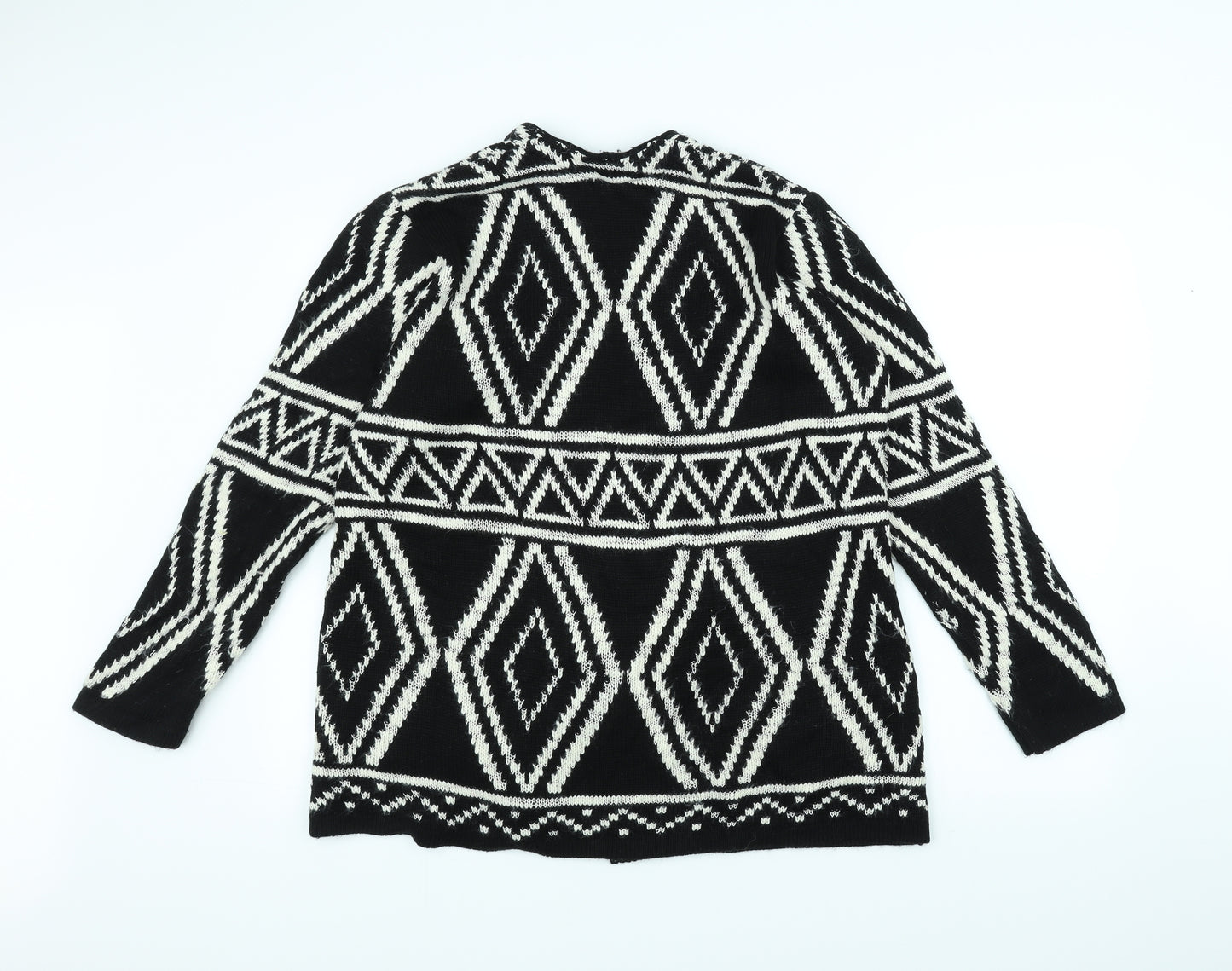 M&Co Womens Black  Knit Jacket  Size 14