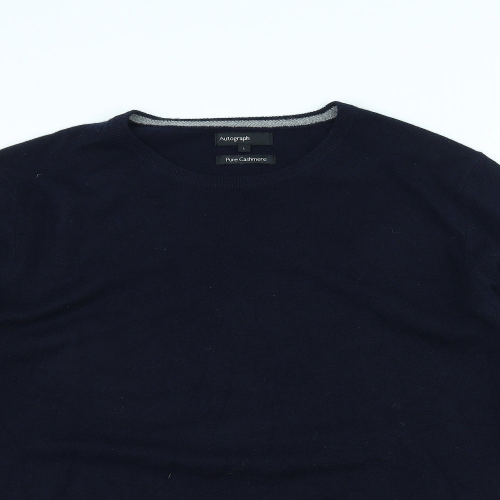 Autograph Womens Blue   Pullover Jumper Size L