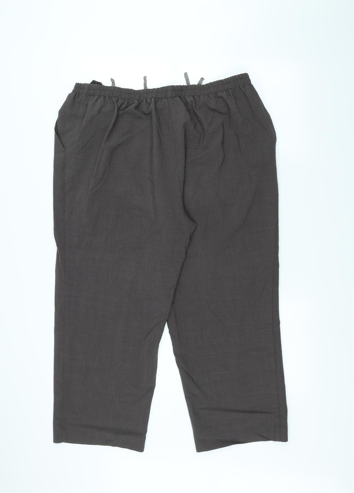 Preworn Womens Brown   Trousers  Size 24 L23 in