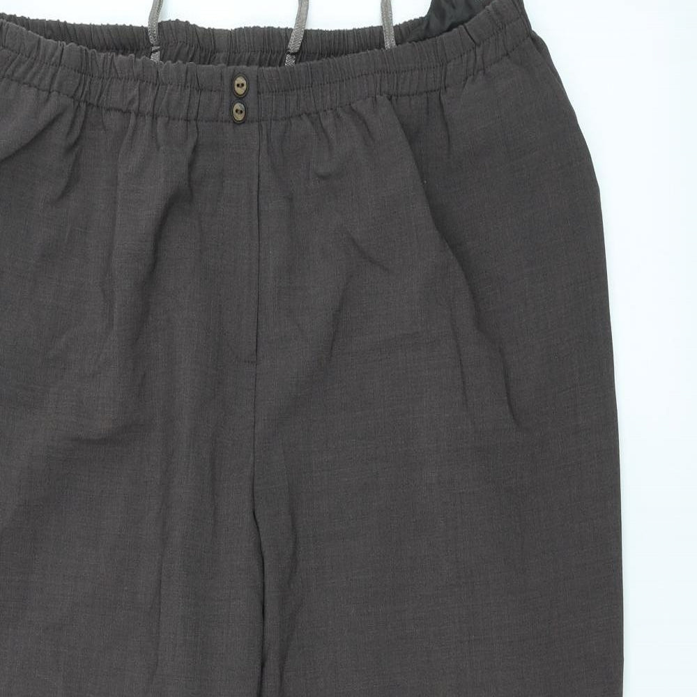 Preworn Womens Brown   Trousers  Size 24 L23 in