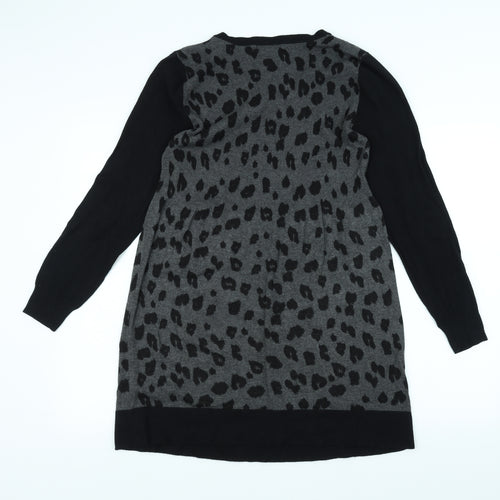 George Womens Black   Basic T-Shirt Size 14