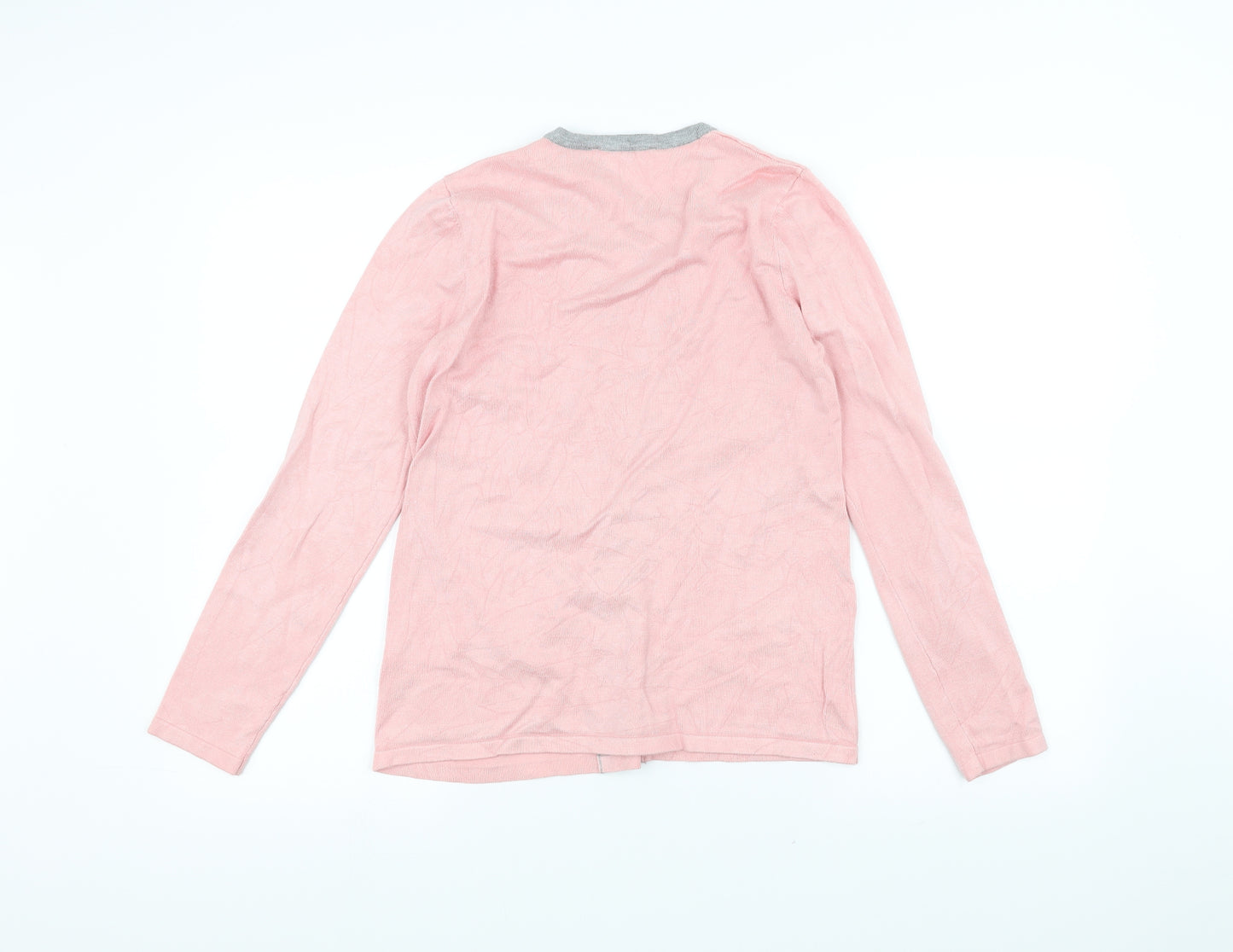 Bonmarché Womens Pink   Cardigan Jumper Size 8