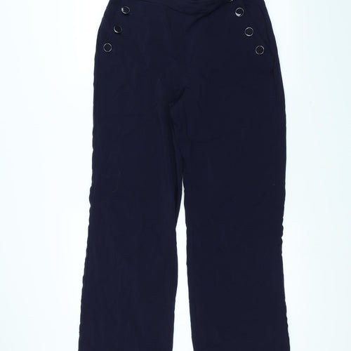 Jasper Conran Womens Blue   Trousers  Size 12 L28 in
