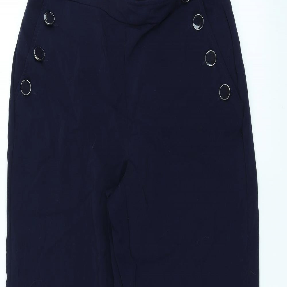 Jasper Conran Womens Blue   Trousers  Size 12 L28 in