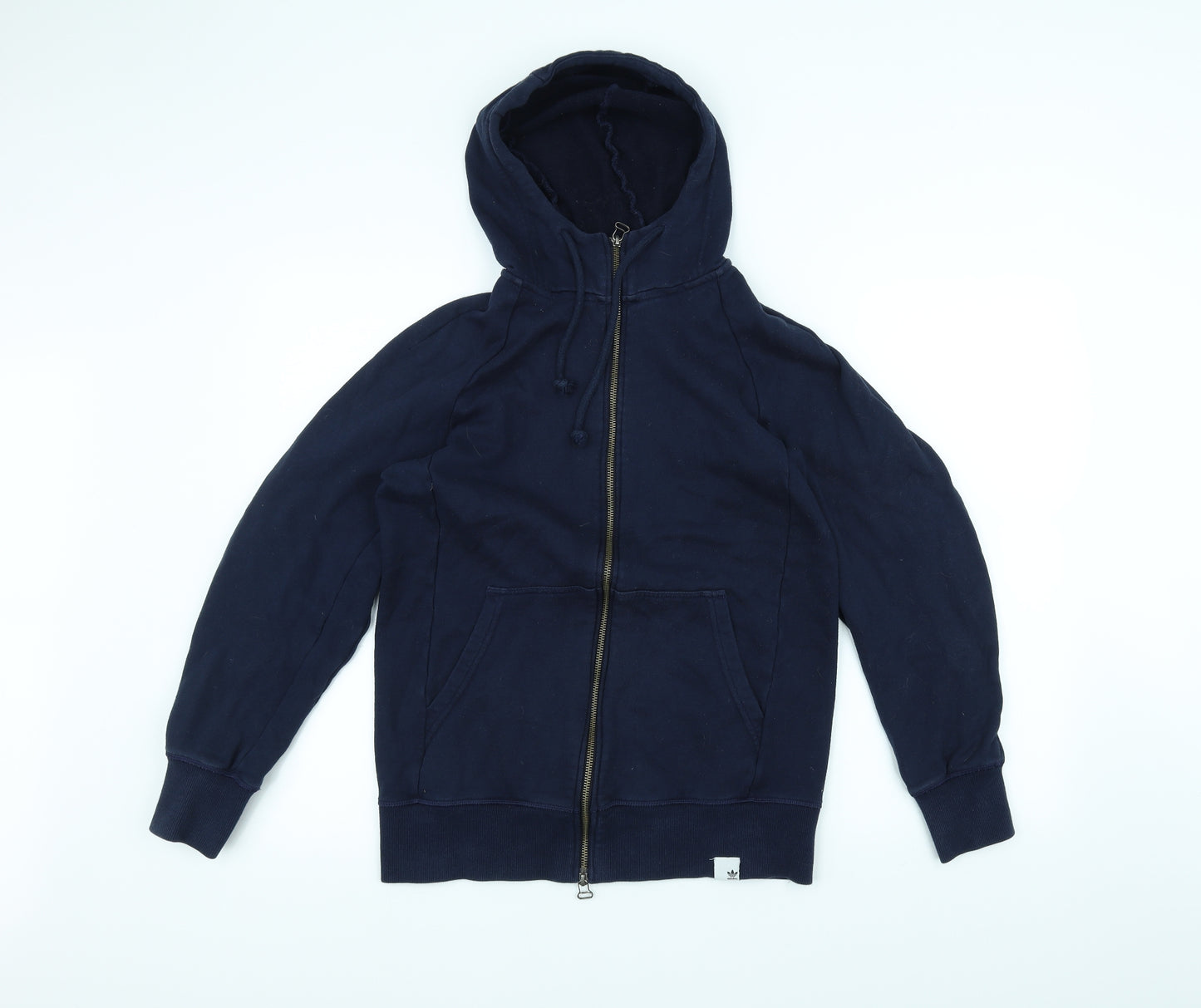 adidas Mens Blue   Full Zip Hoodie Size S