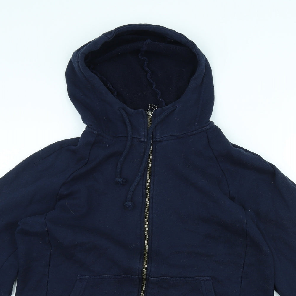 adidas Mens Blue   Full Zip Hoodie Size S