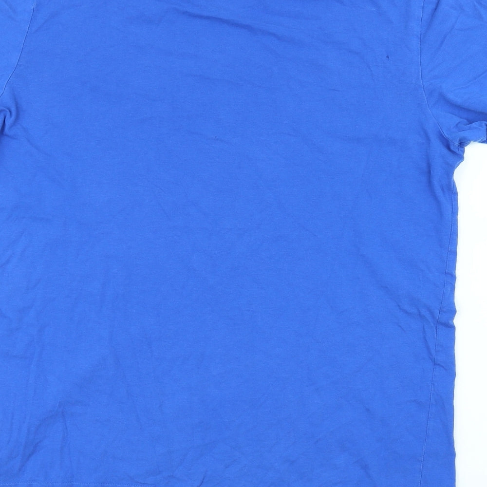 adidas Mens Blue    T-Shirt Size M