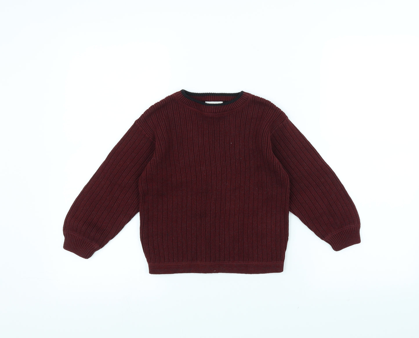 Covington Boys Red  Knit Pullover Jumper Size 4 Years