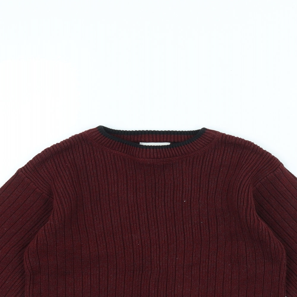 Covington Boys Red  Knit Pullover Jumper Size 4 Years