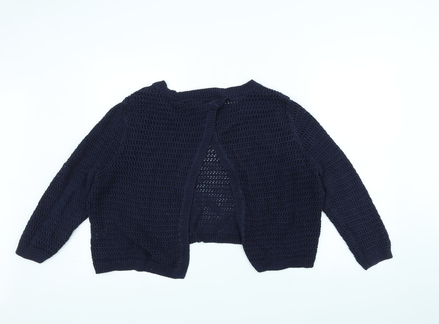TU Womens Blue  Knit Cardigan Jumper Size 16