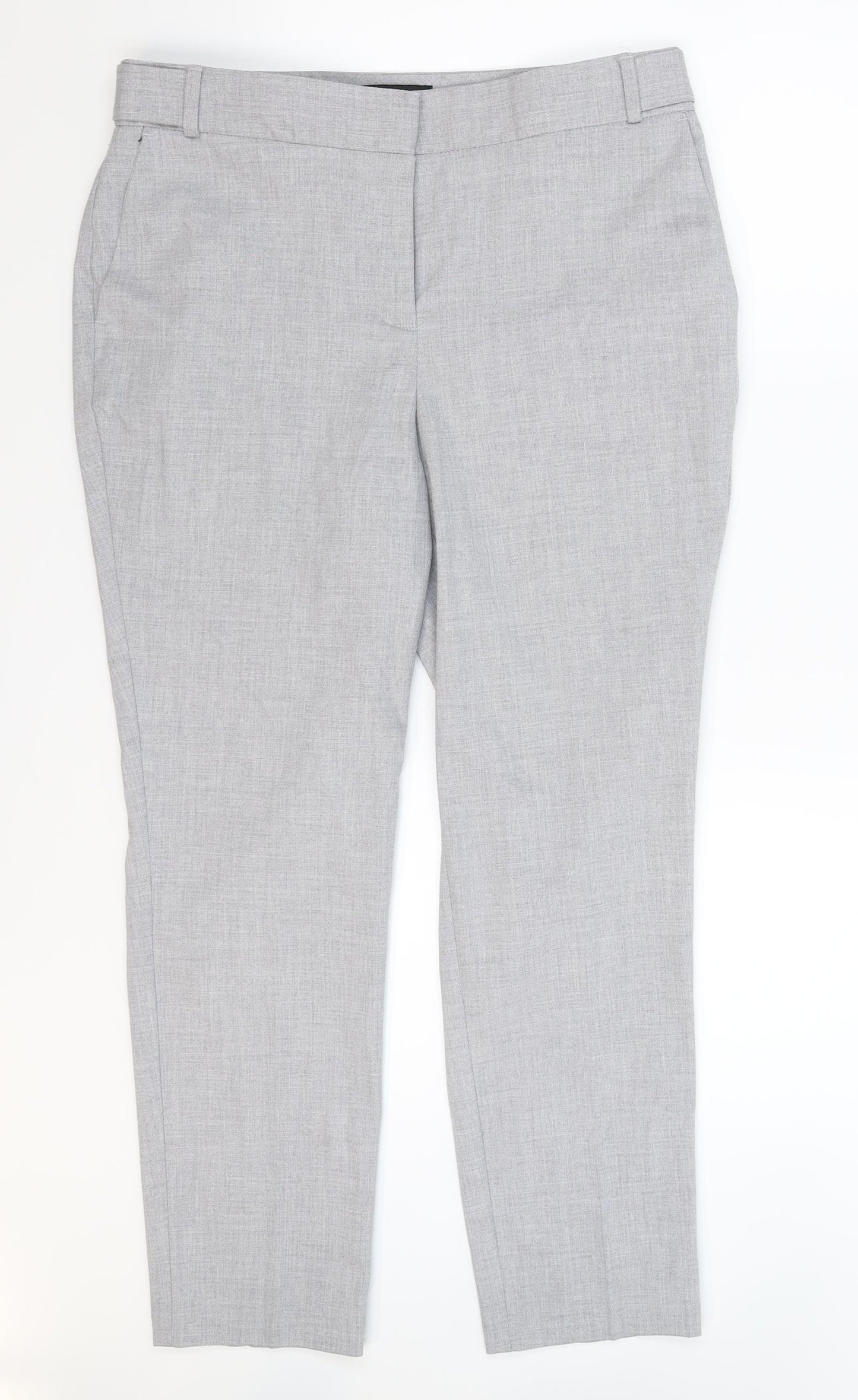 NEXT Womens Grey   Dress Pants Trousers Size 12 L28 in