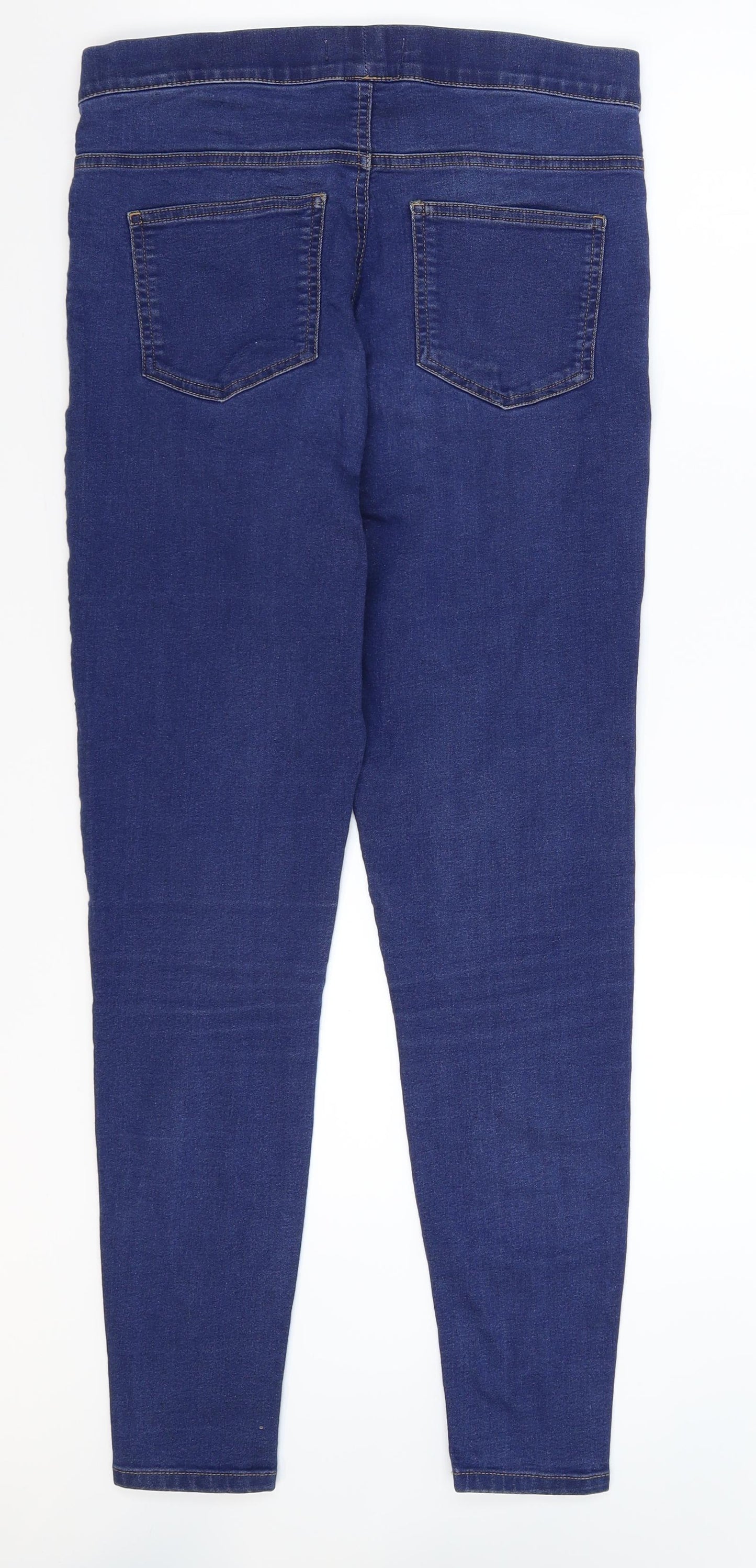 Marks and Spencer Womens Blue  Denim Jegging Jeans Size 10 L27 in