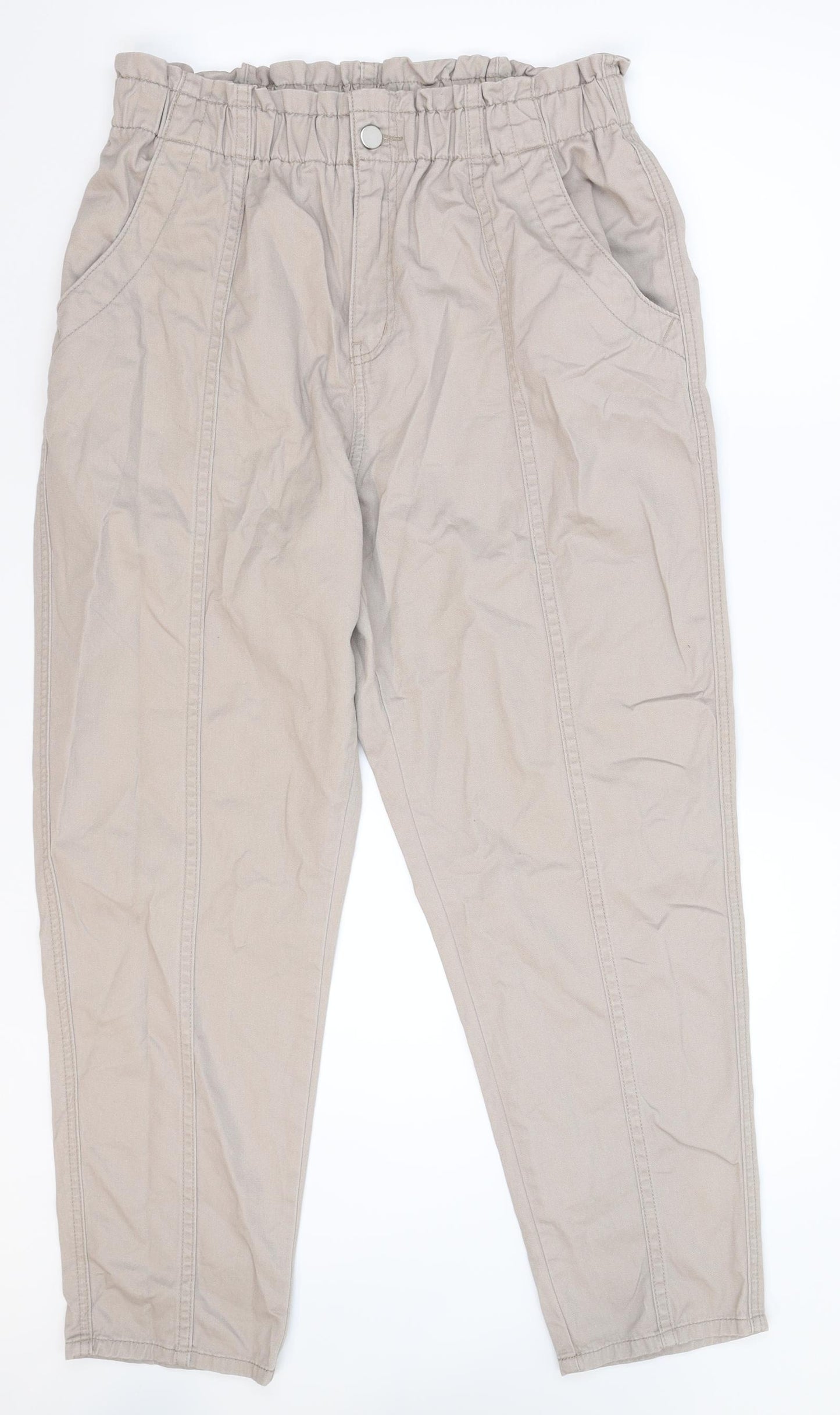 George Womens Grey  Denim Straight Jeans Size 14 L29 in