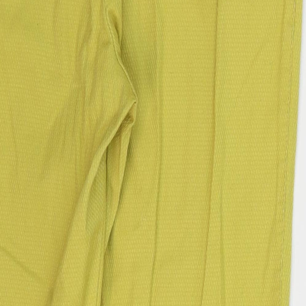 NEXT Womens Yellow   Trousers  Size 8 L26 in