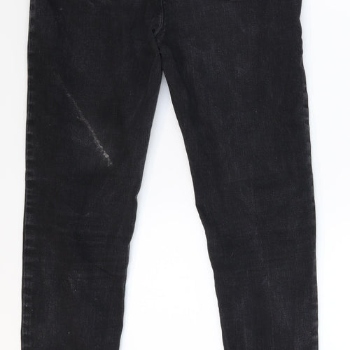 Nutmeg Girls Black  Denim Jegging Jeans Size 13-14 Years
