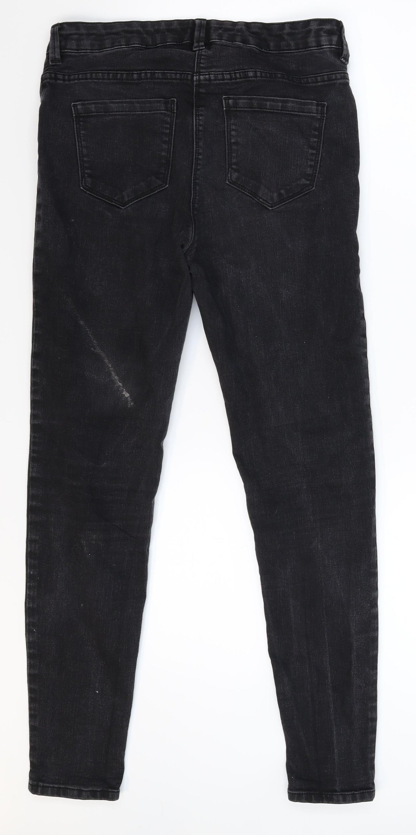 Nutmeg Girls Black  Denim Jegging Jeans Size 13-14 Years