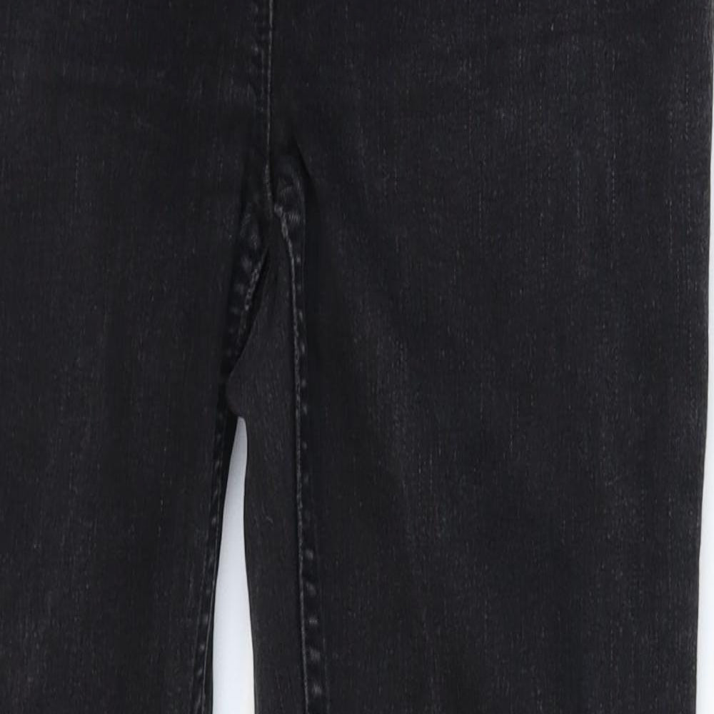 Nutmeg Girls Black  Denim Jegging Jeans Size 13-14 Years