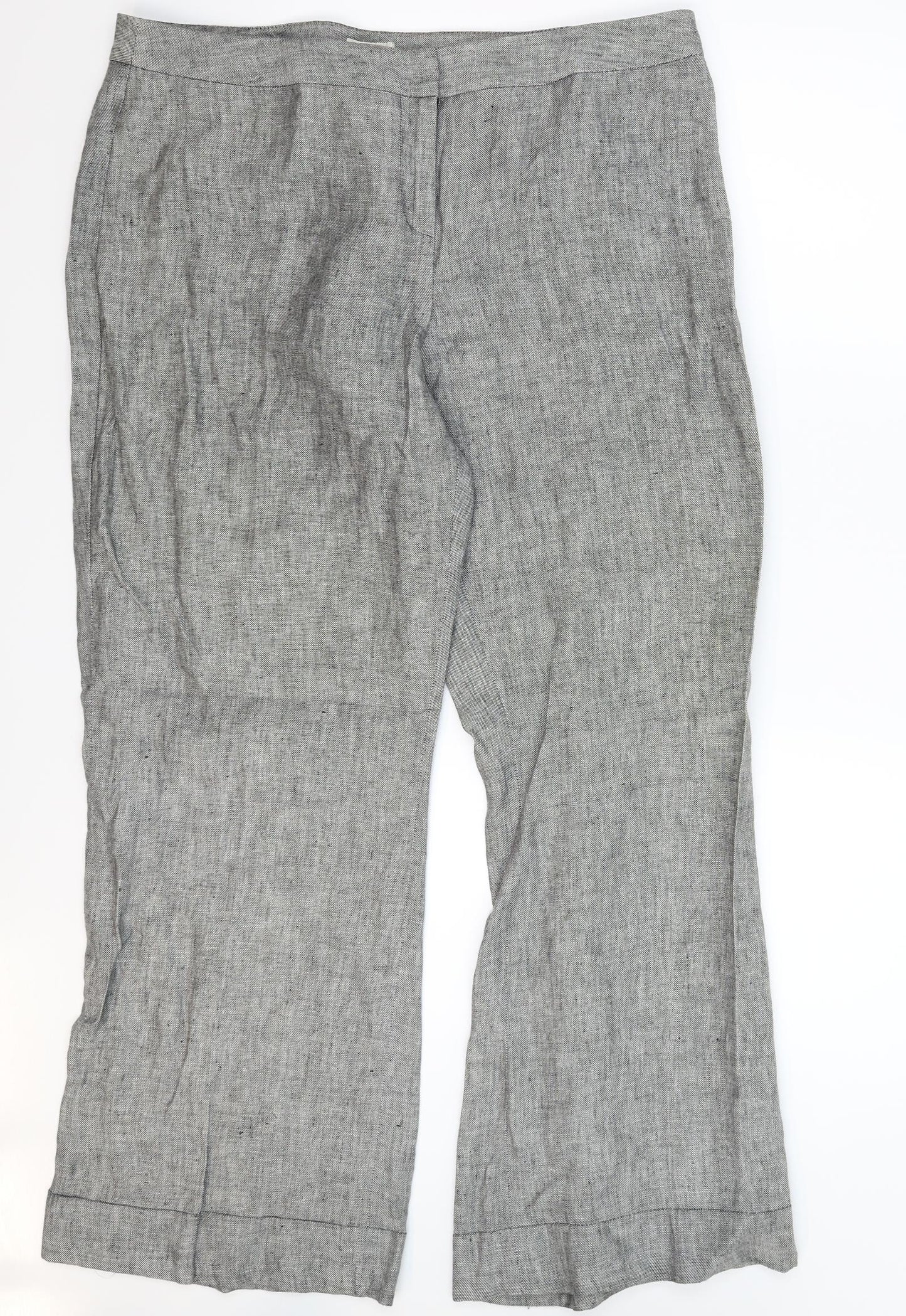 Phase Eight Womens Grey   Trousers  Size 16 L30 in