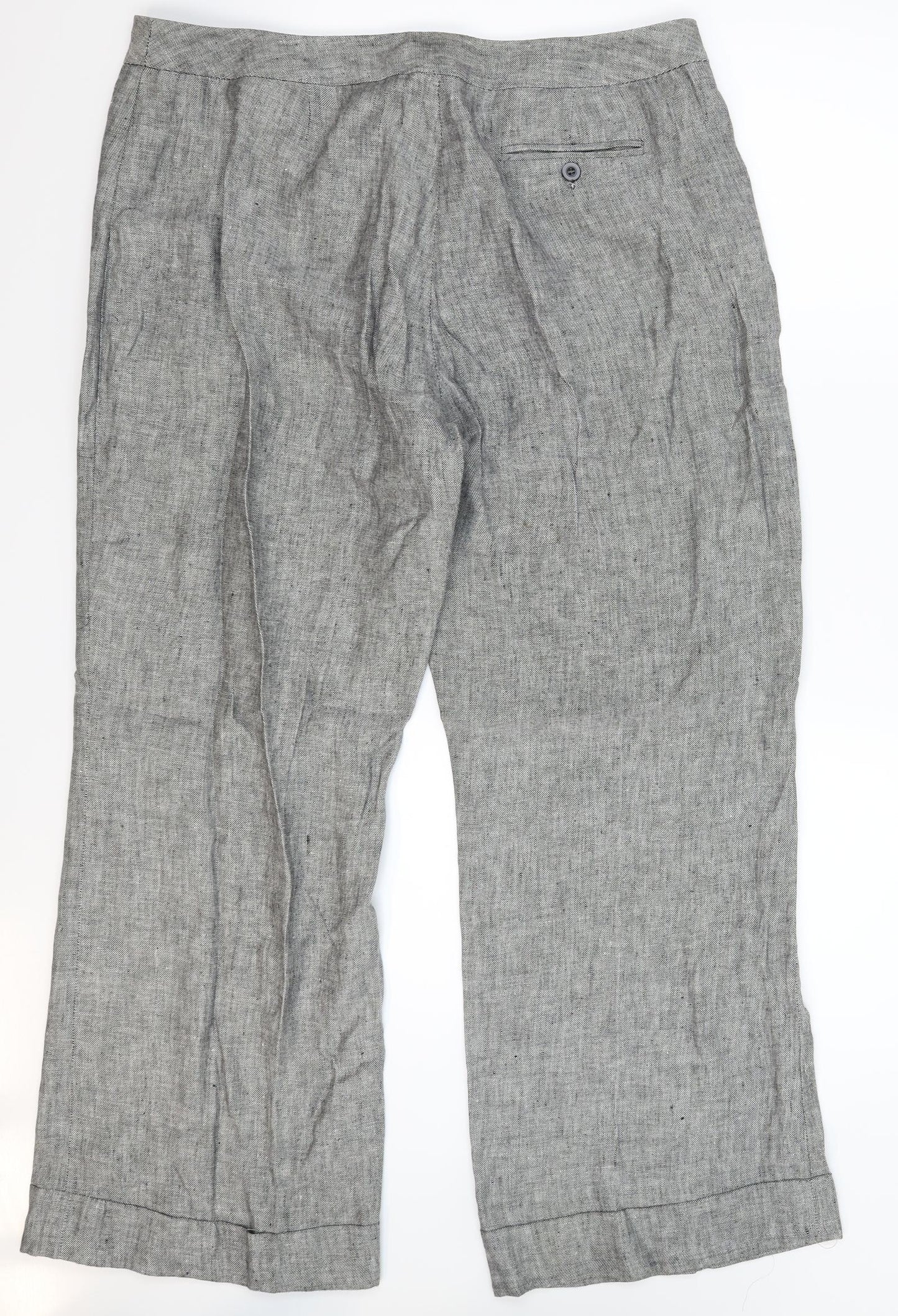 Phase Eight Womens Grey   Trousers  Size 16 L30 in