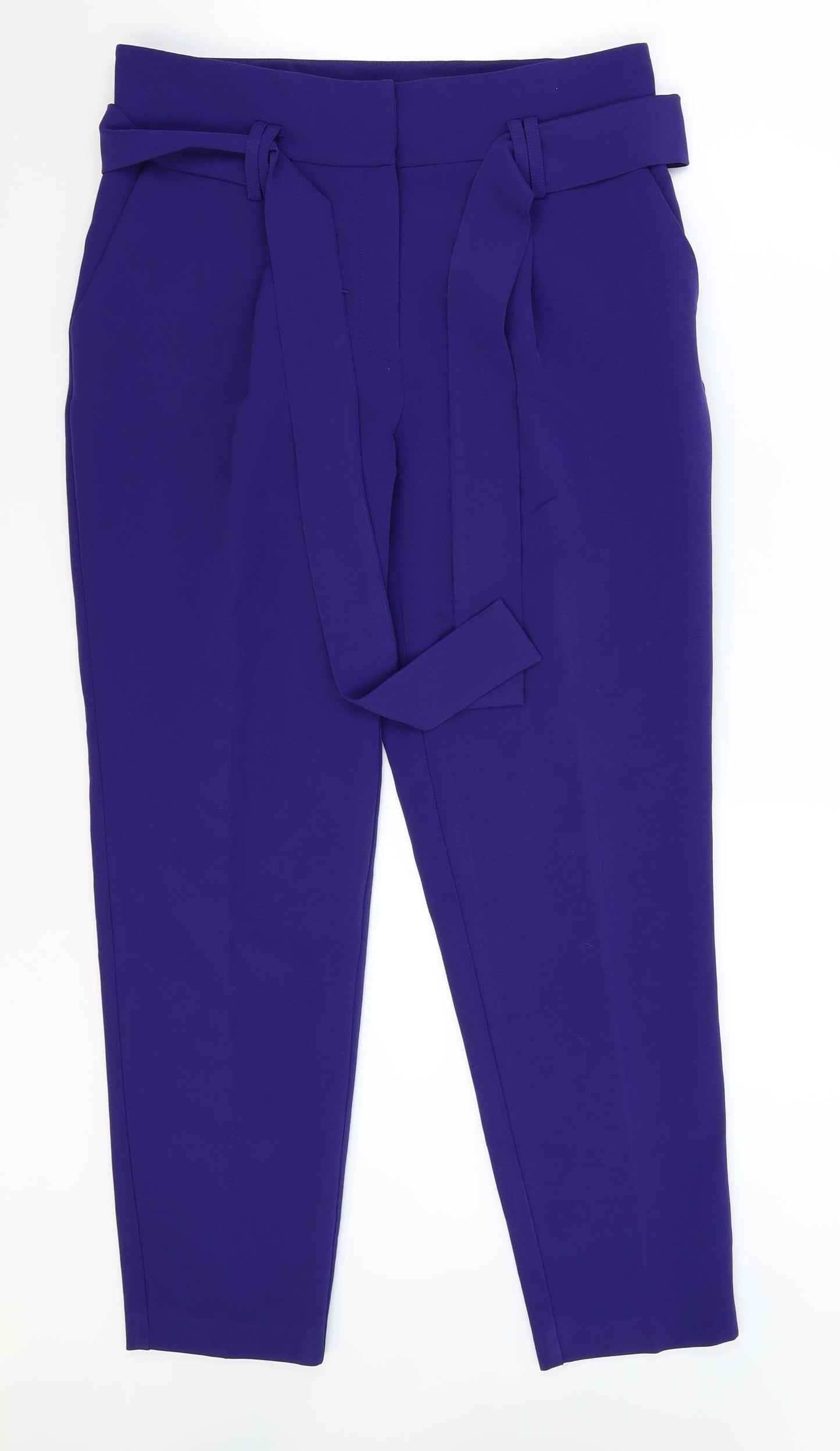 Dorothy Perkins Womens Blue   Trousers  Size 10 L27 in