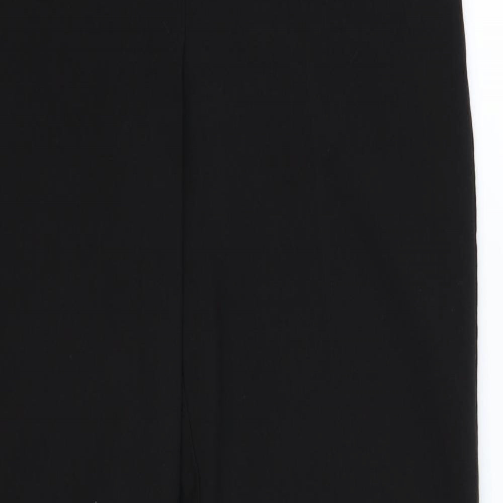 Dorothy Perkins Womens Black   Trousers  Size 10 L32 in