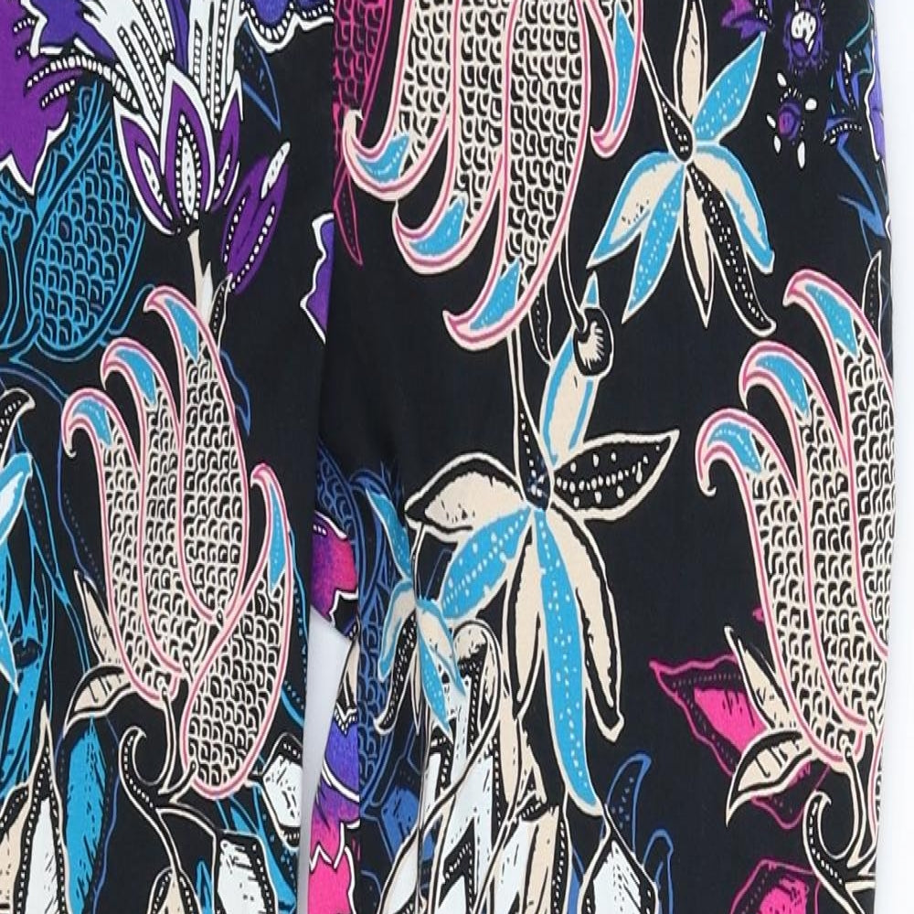 George Womens Multicoloured Floral  Trousers  Size 8 L27 in