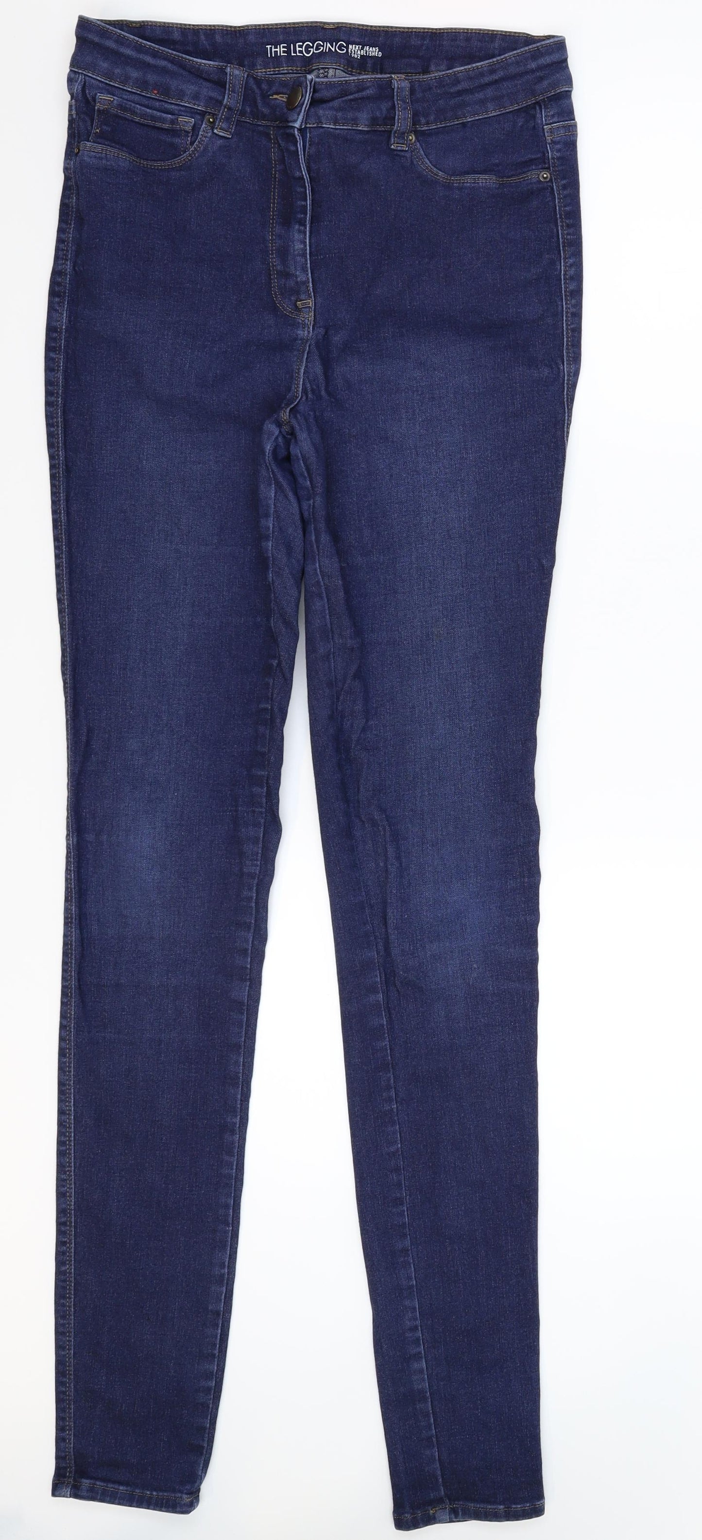 NEXT Womens Blue  Denim Jegging Jeans Size 12 L33 in