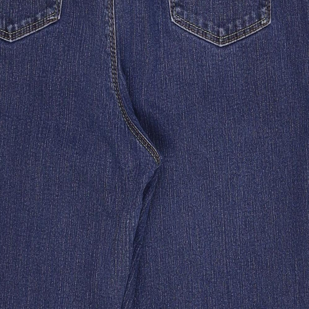 Per Una Womens Blue  Denim Cropped Jeans Size 16 L21 in