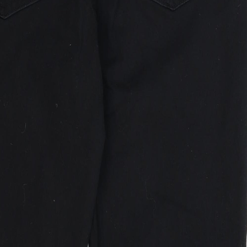 Marks and Spencer Womens Black  Denim Jegging Jeans Size 14 L25 in