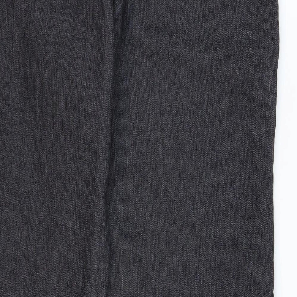 Per Una Womens Black  Denim Bootcut Jeans Size 10 L30 in