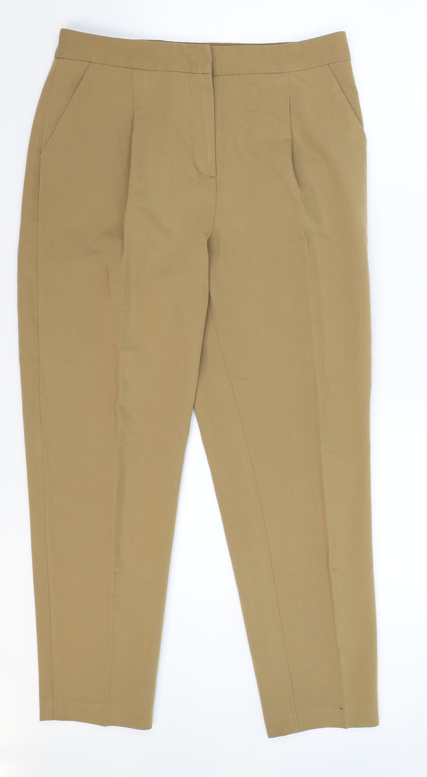 Miss Selfridge Womens Beige   Trousers  Size 10 L26 in
