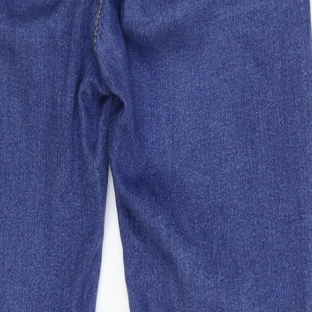 Bershka Womens Blue  Denim Jegging Jeans Size 10 L28 in