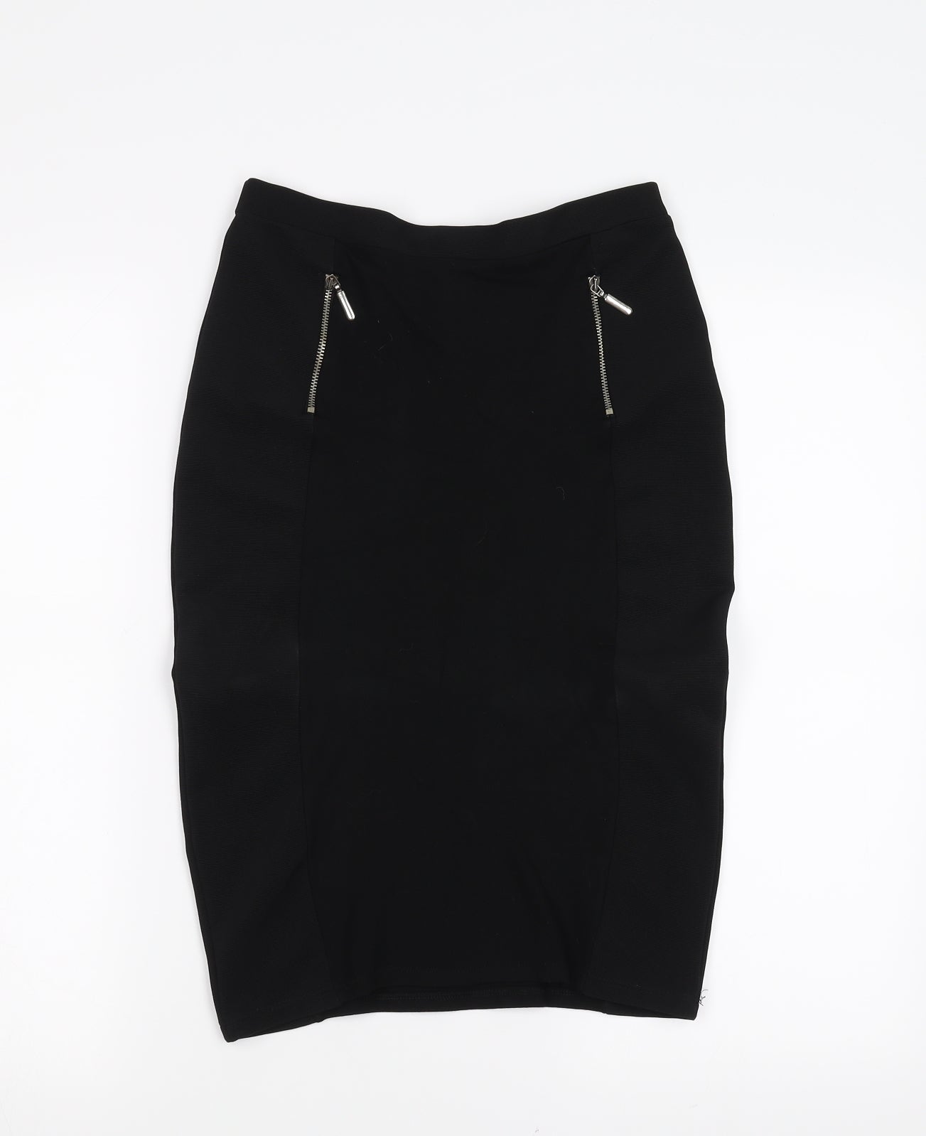 NEXT Womens Black   Straight & Pencil Skirt Size 8  - Bodycon
