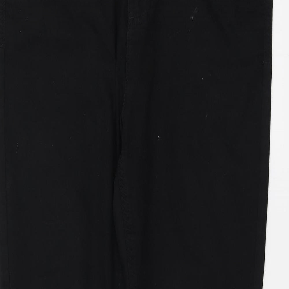 Marks and Spencer Womens Black  Denim Skinny Jeans Size 12 L30 in - super skinny