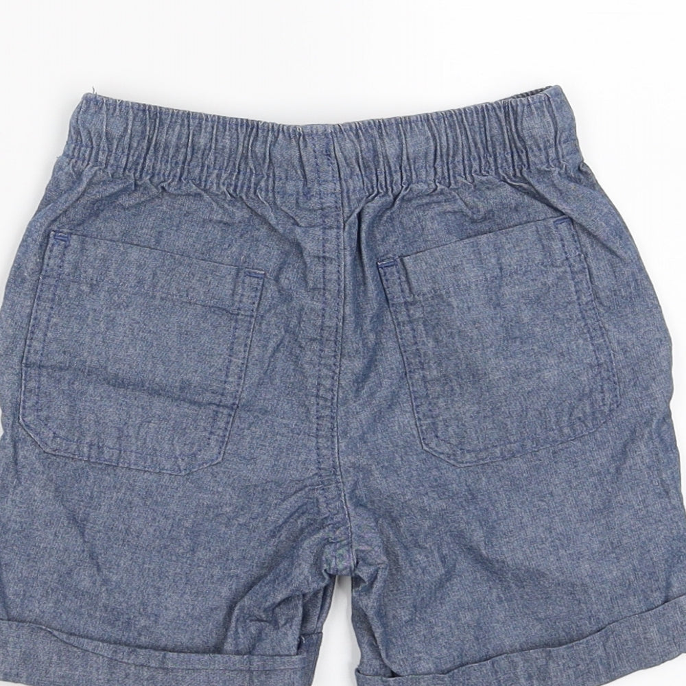 Cat & Jack Boys Black  Denim Bermuda Shorts Size 3 Years