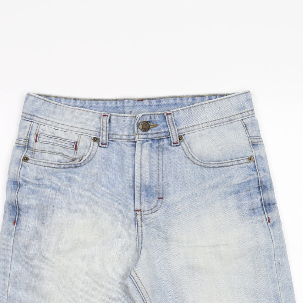 Primark Mens Blue  Denim Bermuda Shorts Size 28 in