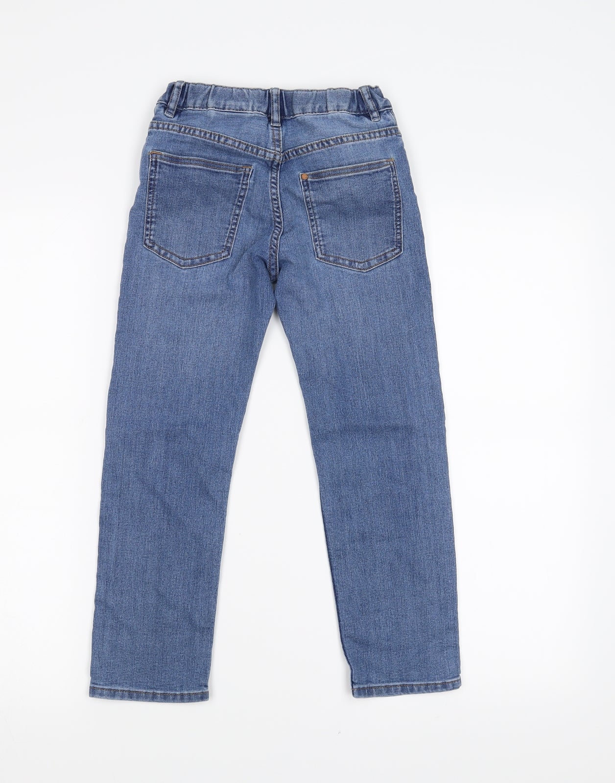 H&M Boys Blue  Denim Straight Jeans Size 6-7 Years