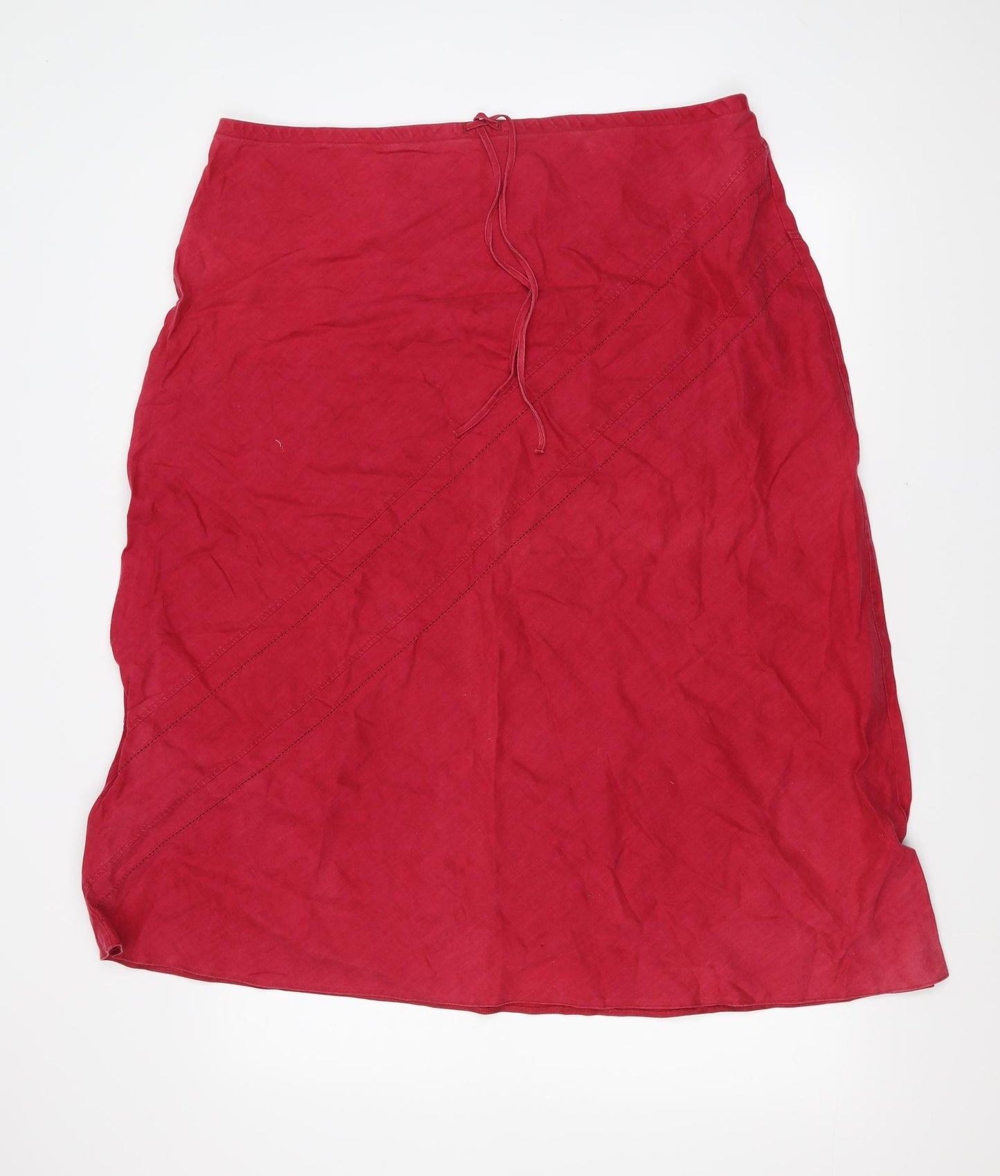 Marks and Spencer Womens Pink   A-Line Skirt Size 20