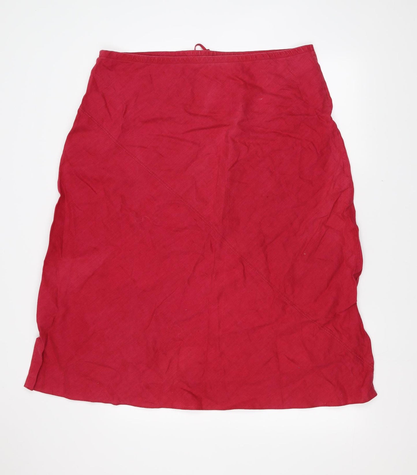 Marks and Spencer Womens Pink   A-Line Skirt Size 20