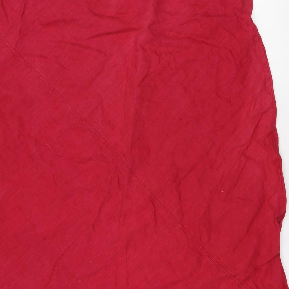 Marks and Spencer Womens Pink   A-Line Skirt Size 20