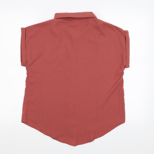 SheIn Womens Pink   Basic Blouse Size M