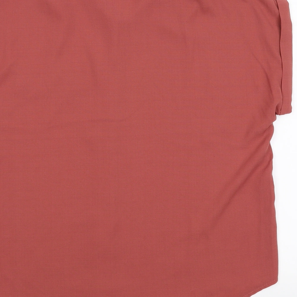 SheIn Womens Pink   Basic Blouse Size M
