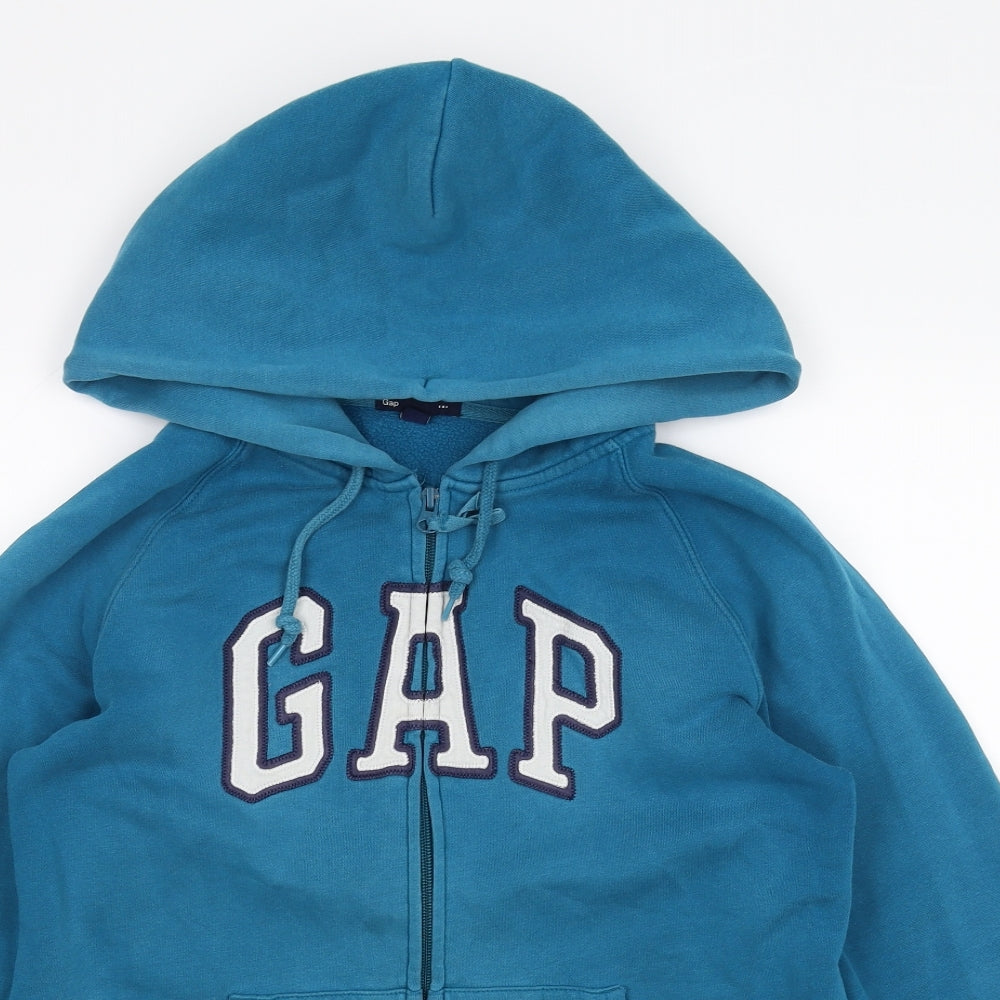 Gap Womens Blue   Full Zip Hoodie Size M