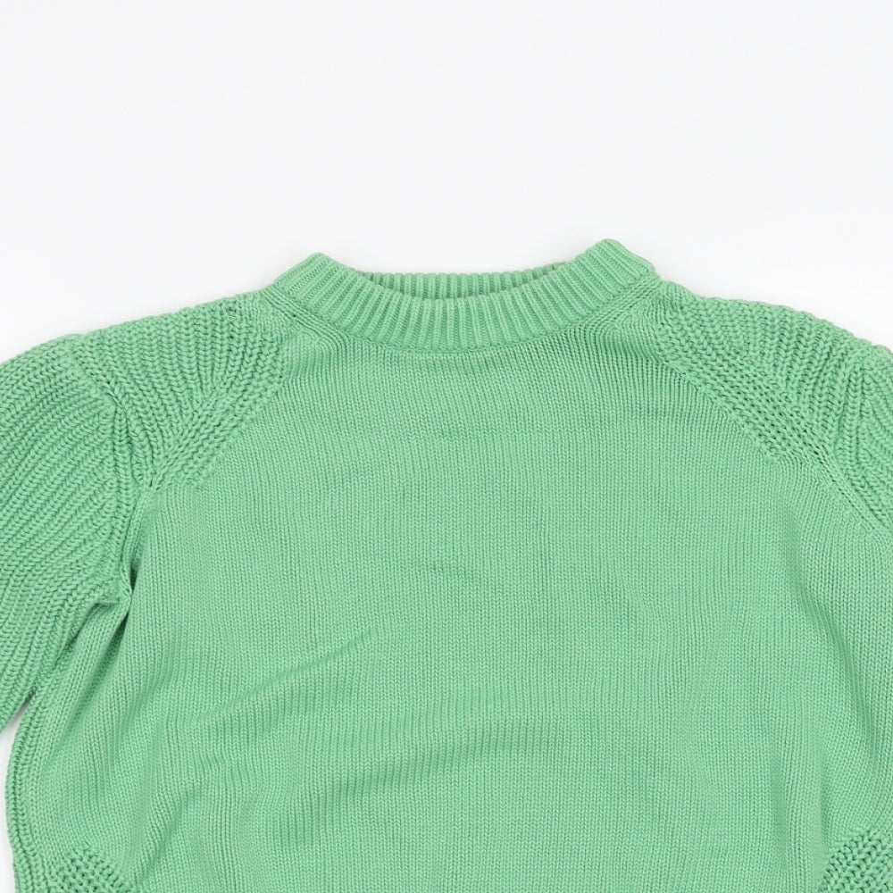 Marks and Spencer Womens Green   Pullover Jumper Size S
