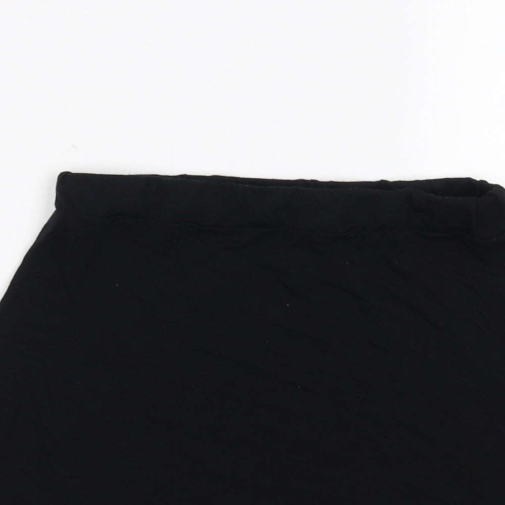 PRETTYLITTLETHING Womens Black   Mini Skirt Size 8  - bodycon