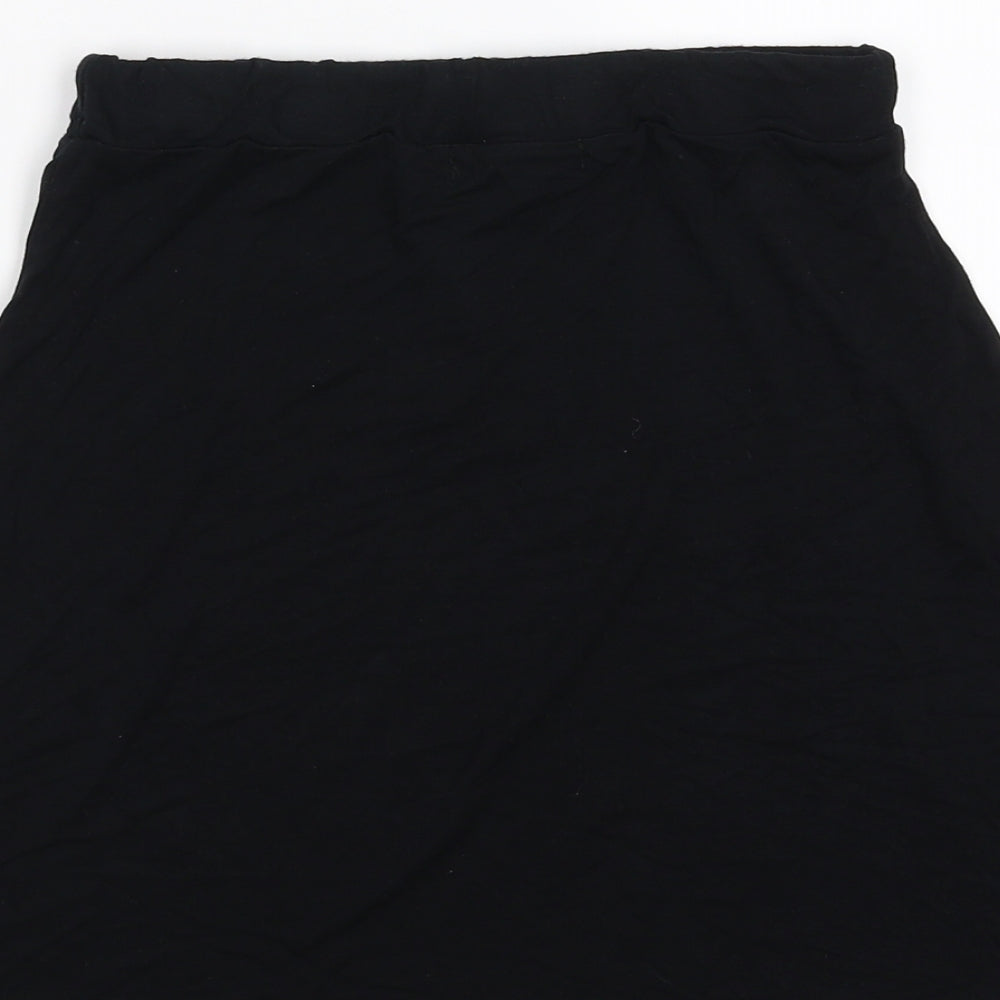 PRETTYLITTLETHING Womens Black   Mini Skirt Size 8  - bodycon