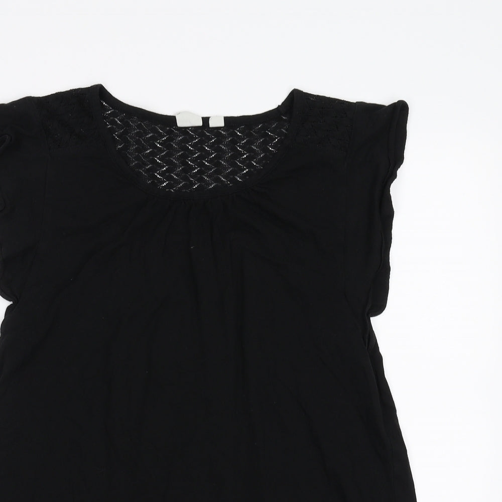 Gap Womens Black   Basic Blouse Size S